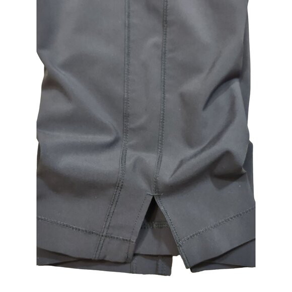 Cherokee Infinite Womens Pants Pewter 6 Pocket Mid Rise Tapered Petite XL - Picture 5 of 9